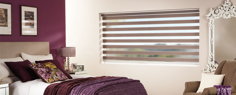 Picture of zebra blinds